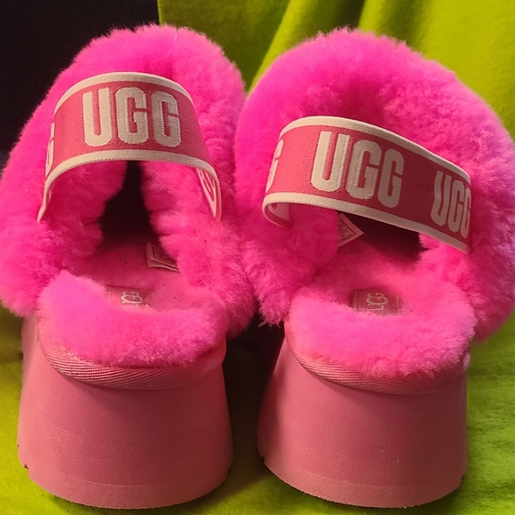 SZ 8 UGG VALENTINE FUNKETTE OLATFORM SLIPPER - Picture 5 of 5